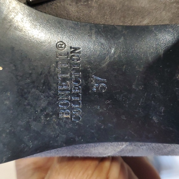 Bonetti  collection grey women's suade boots size 7 - Picture 16 of 16